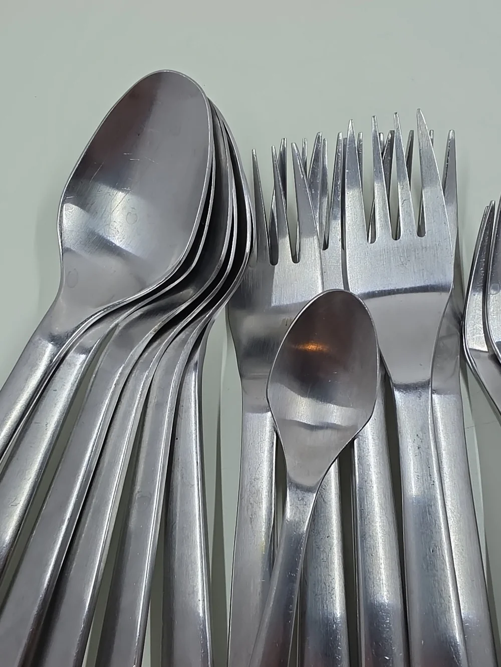 Ikea 365+ Stainless Steel Flatware 19 Pieces Nicolas Cortolezzis Frosted